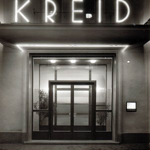 Hotel Kreid Eingang 1955