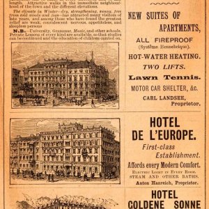 Hotelwerbung