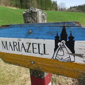 Wegweiser Mariazell