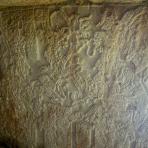 Steinrelief - Yaxchilán