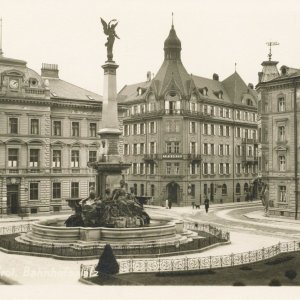 Vereinigungsbrunnen in den 1930ern