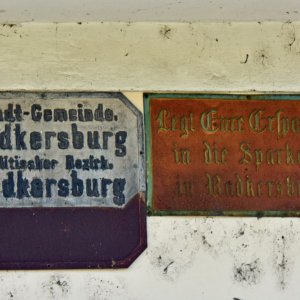 Strassenschild in Radkersburg