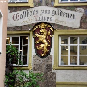 Medium 'Goldener Löwe Hall in Tirol' in der Kategorie 'Hall in Tirol - Ansichten aus Hall in Tirol'