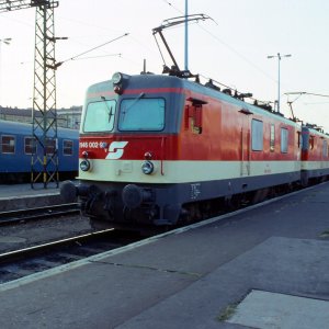 ein Bahnhof in Ungarn um 1990