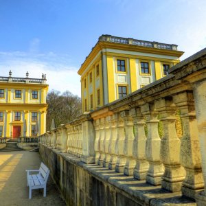 rechter Küchenpavillon am Orangerieschloss in Kassel