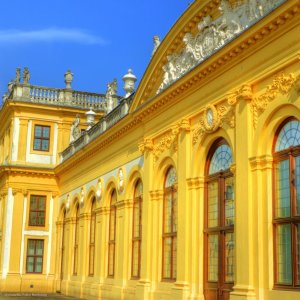 Das Orangerieschloss in Kassel am Park Karlsaue