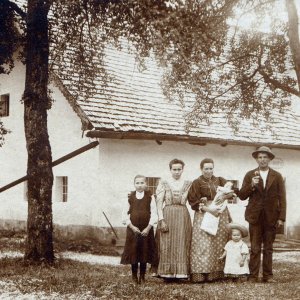 Bauernfamilie