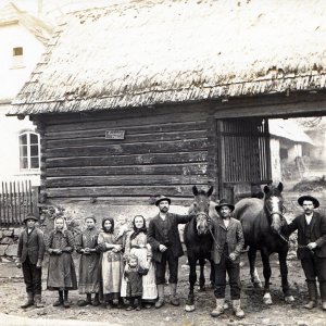 Bauernfamilie Tschechien