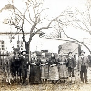 Bauernfamilie in Tschechien