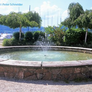 Brunnen in der Traunsteinstraße