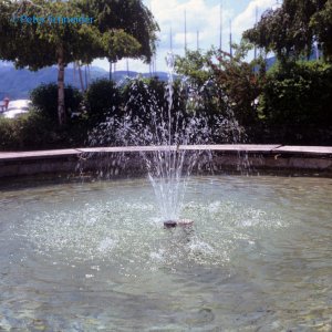 Brunnen in der Traunsteinstraße