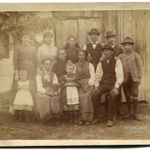 bauernfamilie in oberösterreich