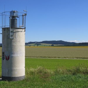 Turm der vollautomatischen Feuerkugelkamera in Öd bei Martinsberg NÖ