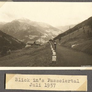 Blick in's Passeiertal 1957