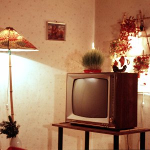 Stillleben mit Fernseher 1968