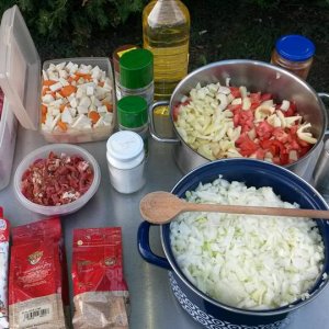 Zutaten Kesselgulasch