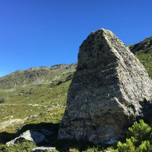 Der Menhir im Viggartal