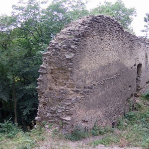 Ruine Kammerstein - Rest der einstigen Ringmauer