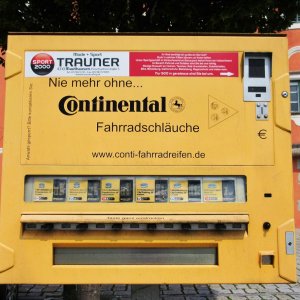 Fahrradschlauch-Automat