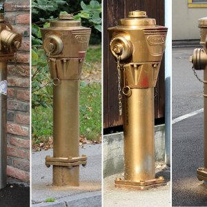 Goldene Hydranten