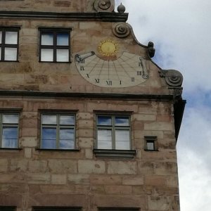 Sonnenuhr in Nürnberg