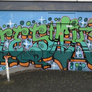 Graffiti von CesarOne.SNC in Frankfurt/Main, 2016