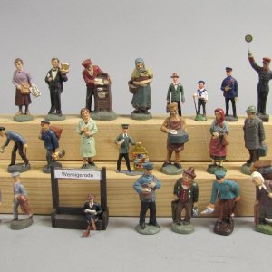 Wernigerode Eisenbahnspielzeugfiguren