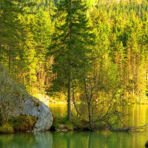 Entspannen am Hintersee bei Ramsau