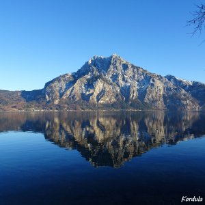 der Traunstein am Traunsee