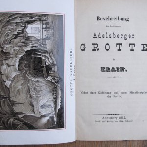 Beschreibung der Adelsberger Grotte 1882