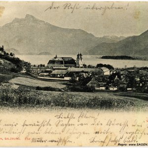 Mondsee um 1900