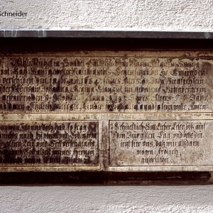 Gedenktafel