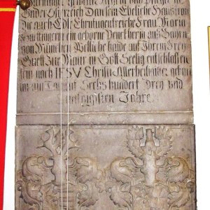 Wappengrabstein 1653