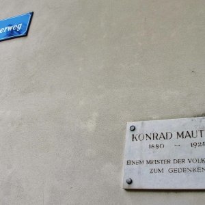 Gedenktafel Konrad Mautner