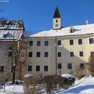 Ansitz Weiherburg im Winter