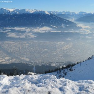 Blick auf Innsbruck Jänner 2017