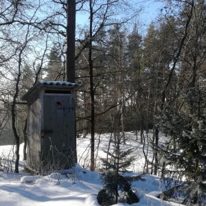 Toiletten an der Eisstockbahn