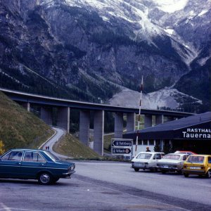 Tauern Autobahn um 1975