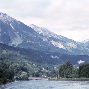 Innsbruck vom Innsteg