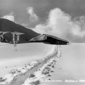 Reuttener Hütte und Reinberg 1933