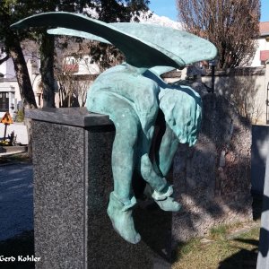 Grabsteinplastik