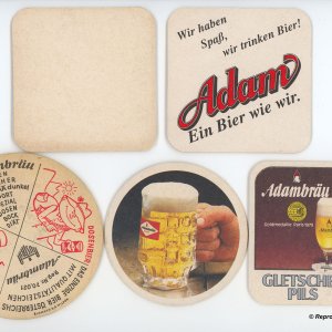 Adambräu Bierdeckel