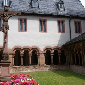 Kreuzgang der Stiftskirche St.Peter und Alexander in Aschaffenburg