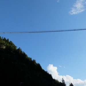 Hängebrücke bei Ehrenberg: highline179