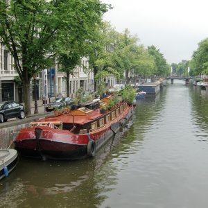 Kanal in Amsterdam