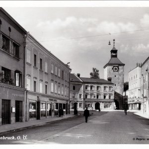 Vöcklabruck, Stadtplatz 1950er-Jahre