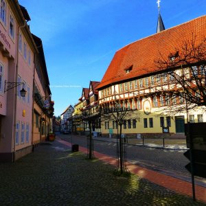 Stolberg, ein Blick in die Rittergasse.
