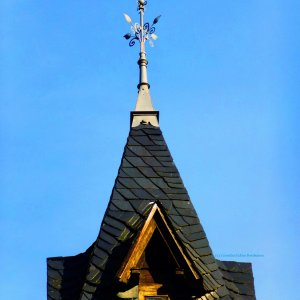 Eine schöne Erkerdachspitze in Stolberg.