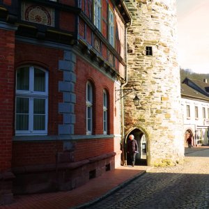 altes Postamt und Seigerturm.