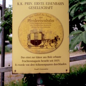 Frachtenmagazin der Pferdeeisenbahn